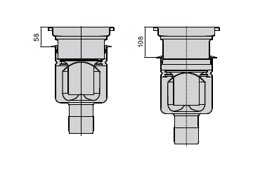 ACO Gully 157 Adjustable Height