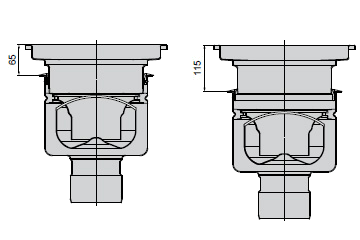 ACO Gully 218 Adjustable Height