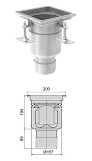 gully 157 fixed height parts list